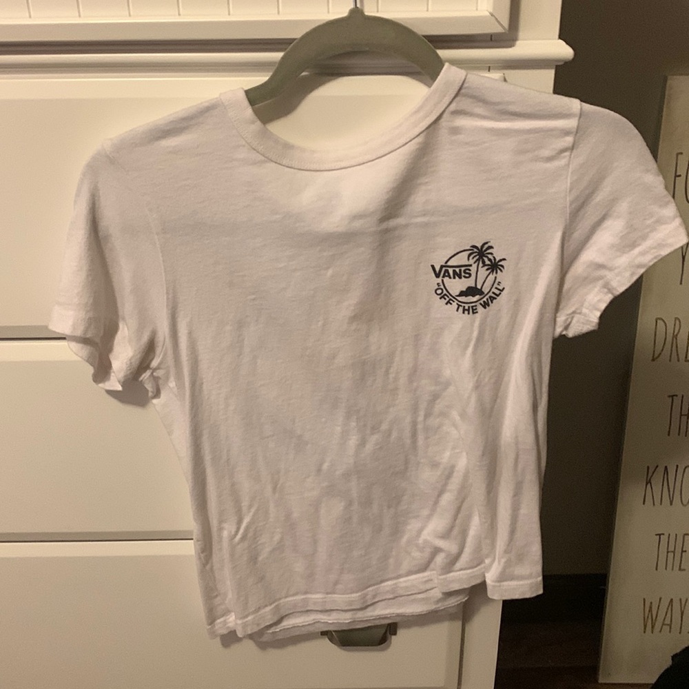 vans cute short tee